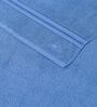 Blue 100% Cotton 400 Gsm Bath Towel