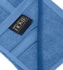 Blue 100% Cotton 400 Gsm Face Towel 4 Pc