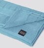 Blue 100% Cotton 525 Gsm Bath Towel