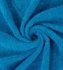 Blue 100% Cotton 525 Gsm Bath Towel