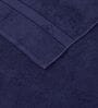 Blue 100% Cotton 525 Gsm Bath Towel