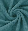 Blue 100% Cotton 525 Gsm Bath Towel