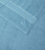 Blue 100% Cotton 525 Gsm Bath Towel