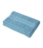 Blue 100% Cotton 525 Gsm Bath Towel