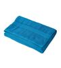 Blue 100% Cotton 525 Gsm Bath Towel
