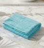 Blue 100% Cotton 625 Gsm Bath Towel