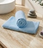 Blue 100% Cotton 625 Gsm Hand Towel