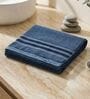 Blue 100% Cotton 630 Gsm Bath Towel