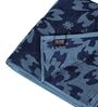 Blue 100% Cotton 630 Gsm Bath Towel