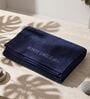 Blue 100% Cotton 650 Gsm Bath Towel