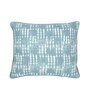 Blue 100% Cotton Abstract 16x16 inches Cushion Covers (Set of 2)