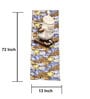 Hibiscus (72x13) Multicolor Cotton Table Runner