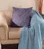 Blue Traditional 100% Cotton 20 x 20 Inches Cushion Cover