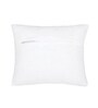Blue 100% Cotton Solid 16x16 inches Cushion Covers (Set of 2)