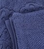 Blue 100% Cotton Solid 550 GSM Bath Towel