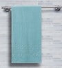 Blue 100% Cotton Solid 550 GSM Bath Towel