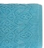 Blue 100% Cotton Solid 550 GSM Bath Towel