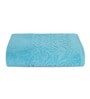 Blue 100% Cotton Solid 550 GSM Bath Towel