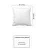 Blue 100% Cotton Textured 18x18 inches Cushion Covers (Set of 2)
