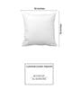 Blue 100% Cotton Textured 18x18 inches Cushion Covers (Set of 2)