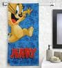 Blue 100% Cotton Tom & Jerry Kids Bath Towel