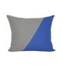 Blue 100% Cotton Striped 16x16 inches Cushion Covers (Set of 3)