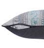 Blue Traditional Cotton 14 x 24 Inches Cushion Cover