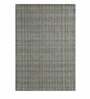 Grey Geometric 100% Wool 5 ft x 8 ft Hand Tufted Carpet