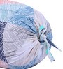 Blue 144 TC Cotton 6 Piece Diwan Set