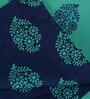 Blue 200 TC Motifs Print Cotton Single Bed Sheet with 1 Pillow Cover