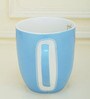 Axel 350ml Blue Bone China Coffee Mug