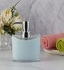 Blue 300 ml Acrylic Liquid Soap Dispenser 