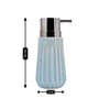 Blue 300 ml Ceramic Liquid Soap Dispenser 