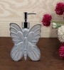 Blue 300 ml Ceramic Liquid Soap Dispenser 