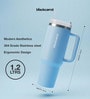 Blue 304 Food Grade Stainless Steel Travel Tumbler