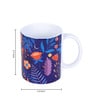 Stanza 350ml Blue & white Ceramic Coffee Mug