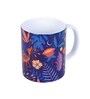 Stanza 350ml Blue & white Ceramic Coffee Mug