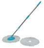 Blue 360  Spin Mop Set with Additional Refill Mop Set