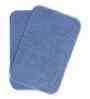 Blue Absorbent and Quick-Dry Polyester Bath Mats 40x60 cm