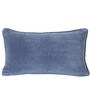 Blue Striped Cotton 14 x 24 Inches Cushion Cover