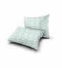 Blue Abstract 180 TC Cotton King Bedsheet with 2 Pillow Covers