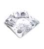 Blue Floral 200 TC Microfiber King Bedsheet with 2 Pillow Covers