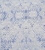 Blue Abstract 400 TC 100% Cotton King Bedsheet with 2 Pillow Covers