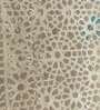 Blue Abstract Pattern Bamboo Silk Hand Knotted 4 x 6 Feet Carpet