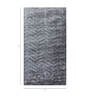 Blue Abstract Others 6 ft X 9 ft Hand Woven Carpet