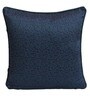 Blue Polyester Abstract 16x16 inches Cushion Cover (5Pc)