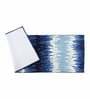 Blue Abstract Polyester AntiSkid Bathmat
