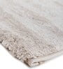 Blue Abstract Polypropylene 5 ft X 7 ft Machine Made Carpet