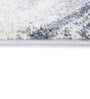 Blue Abstract Polypropylene 5 ft X 7 ft Machine Made Carpet