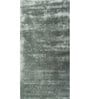 Blue Abstract Viscose 5 ft X 8 ft Hand Tufted Rectangle Carpet